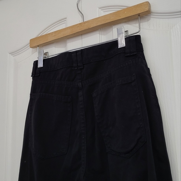 American Apparel Highwaisted Black Jeans - Picture 5 of 7